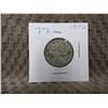 1942 - 25 Cent Canadian Coin 800 Silver