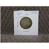 1952 - 25 Cent Canadian Coin 800 Silver