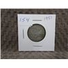 1951 - 25 Cent Canadian Coin 800 Silver