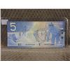 Image 2 : 2005 - Canadian 5 Dollar Bill - Paper