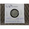 1951 - Roosevelt Dime - 900 Silver