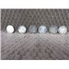 6 - 1968 Canadian 10 Cent Pieces - 500 Silver