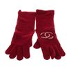 Image 1 : Chanel Red wool Gloves