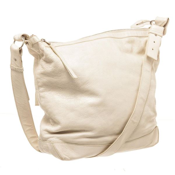 Balenciaga White Leather Classic City Bag