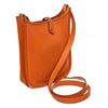 Image 3 : Hermes Orange Leather Evelyne 1 T PM Tote Bag