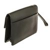 Image 3 : Louis Vuitton Black Leather Selenga Clutch Bag