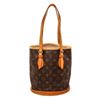 Image 1 : Louis Vuitton Brown Monogram Canvas Bucket PM Shoulder Bag