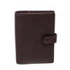 Image 1 : Louis Vuitton Maroon Taiga Leather Agenda PM Wallet