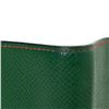 Image 3 : Hermes Green Leather Agenda Cover PM Wallet