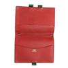 Image 7 : Hermes Green Leather Agenda Cover PM Wallet