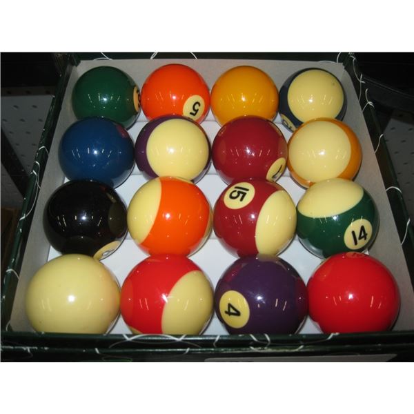 Pool Balls Made in Belgium