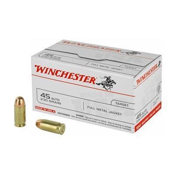WIN USA 45ACP 230GR FMJ - 100 Rds