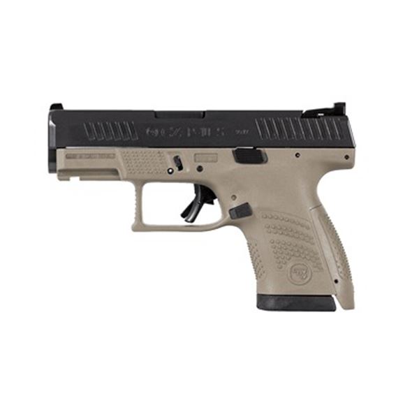 CZ P-10S 9MM 3.5" FDE 12RD