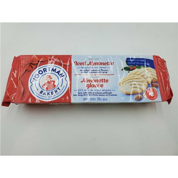 Voortman Iced Almonette Cookies (6 x 250g)