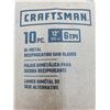 Image 1 : Craftsman 10pc Bi-Metal Reciprocating Saw Blades (12in)