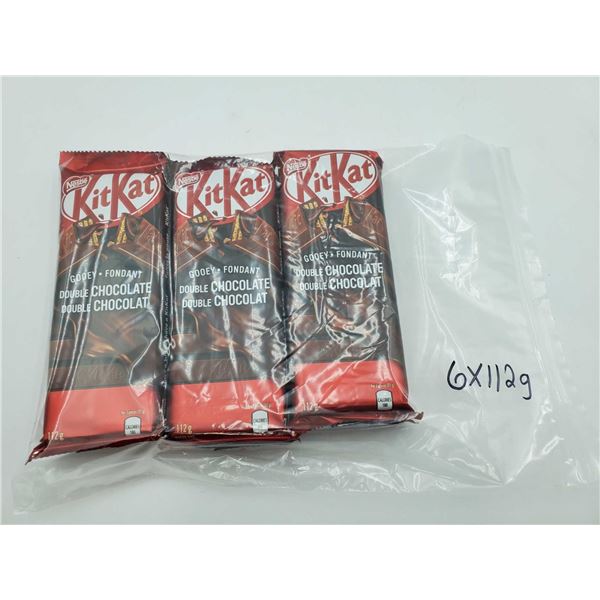 Nestle KitKat Double Chocolate Bars (6 x 112g)