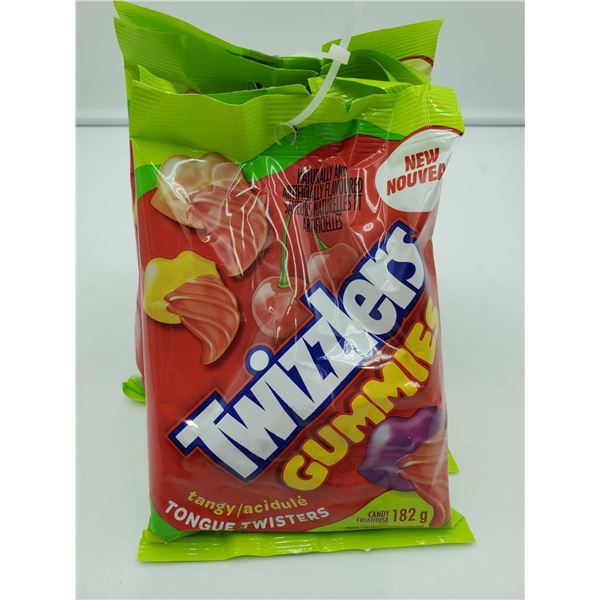 Twizzlers Gummies-Tangy Tongue Twisters (5 x 182g)