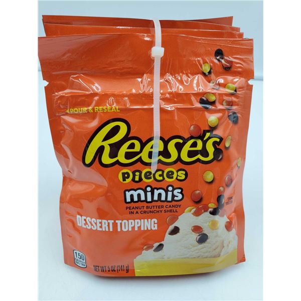 Reese's Pieces Minis Peanut Butter Candy (4 x 141g)
