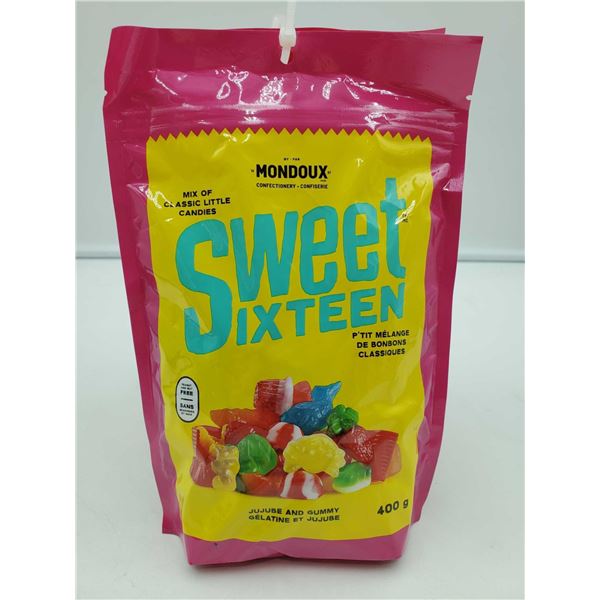 Mondoux Sweet Sixteen Jujube and Gummy Candy (400g x 3)
