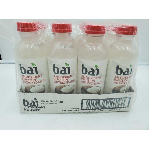 Bai Antioxidant- Molokai Coconut Beverage (12 x 530ml)