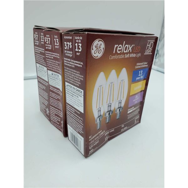 GE Relax Soft White Light (4 x 3-25w)