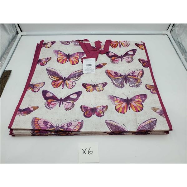 Lot of Reusable Tote Bags (6ct)