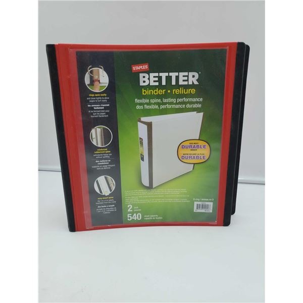 Better Binder 2in with 540 sheet Capacity
