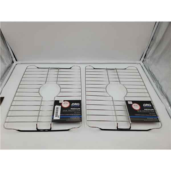 .Org Medium Sink Protector-Stainless Steel (16.2w X 12.5in)