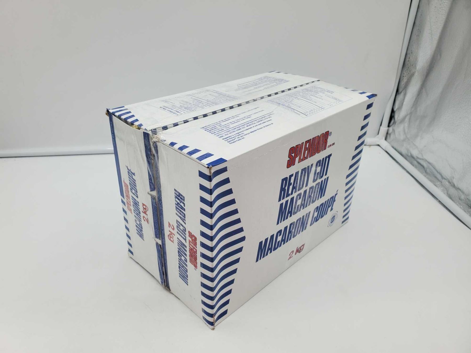 Splendor Ready Cut Macaroni (2 x 2kg)