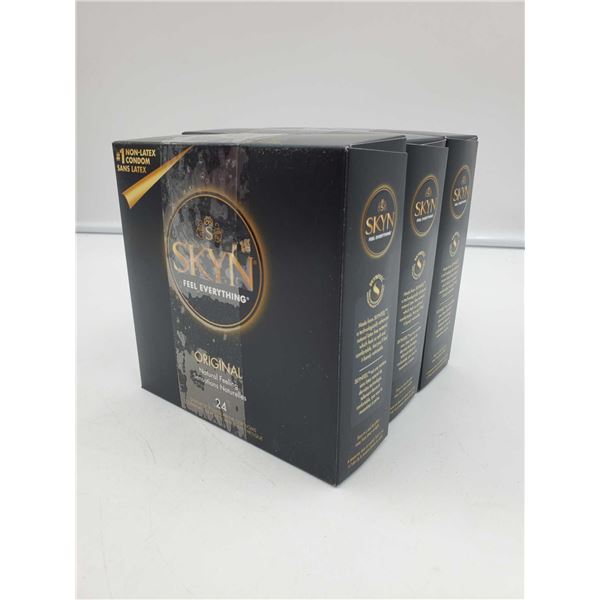 Skyn Original Synthetic Polyisoprene Condoms (3 x 24)