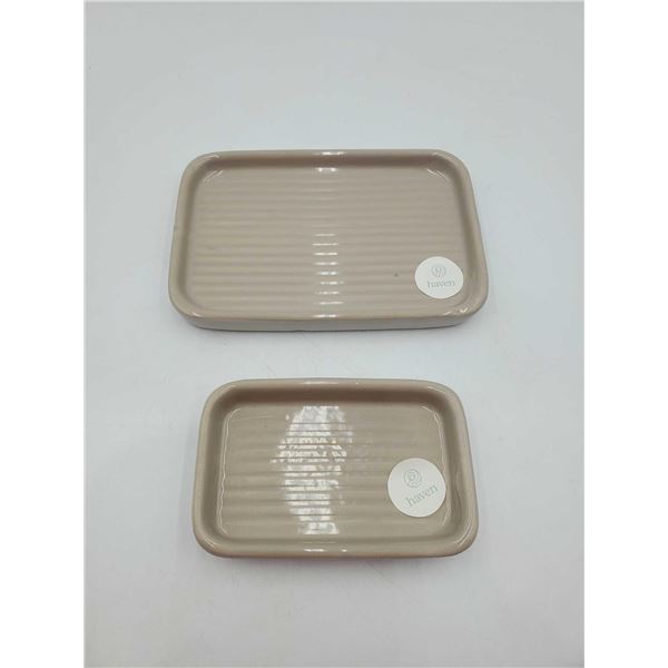 Haven Daylesford Vanity Tray in Pumice Stone