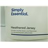 Image 2 : Simply Essential Heathered Jersey Queen Sheet Set