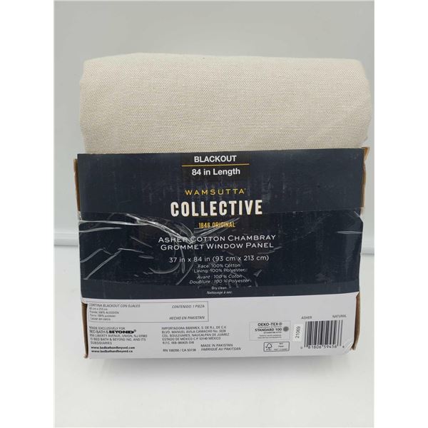 Wamsutta Collective Blackout Grommet Window Panel (84in)