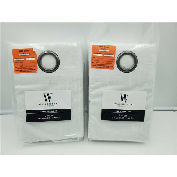 Wamsutta Blackout Lined Grommet Window Panel (50in x 108in)