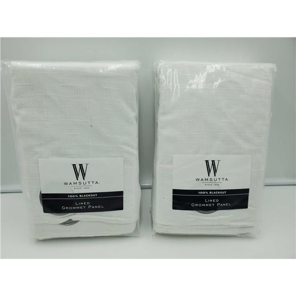 Wamsutta Blackout Lined Grommet Window Panel (50in x 63in)