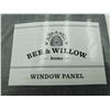Image 2 : Bee & Willow Window Panel (50in x 108in)
