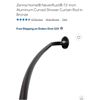 Image 6 : Zenna Home Curved 72in Bronze Shower Rod