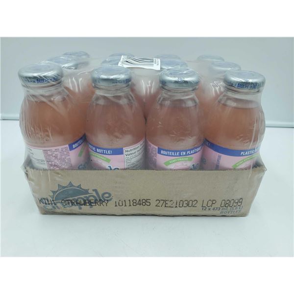 Snapple Strawberry and Kiwi (12 x 473ml)