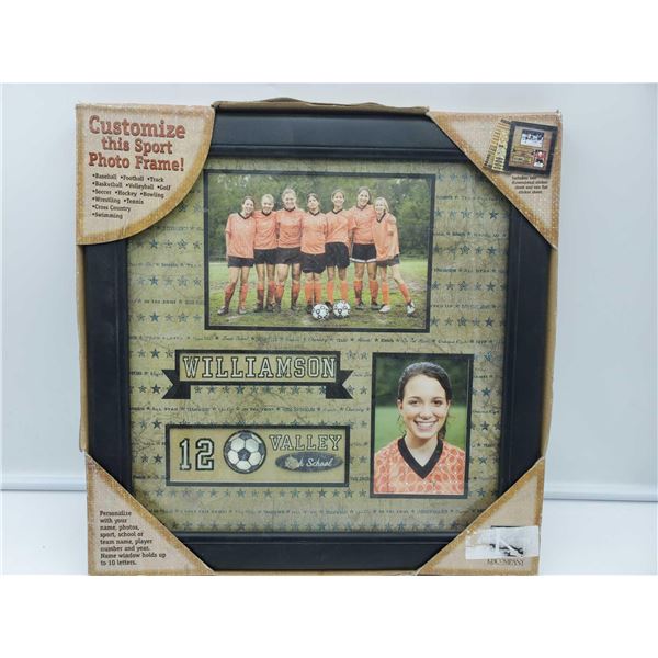 Customizeable Sports Photo Frame
