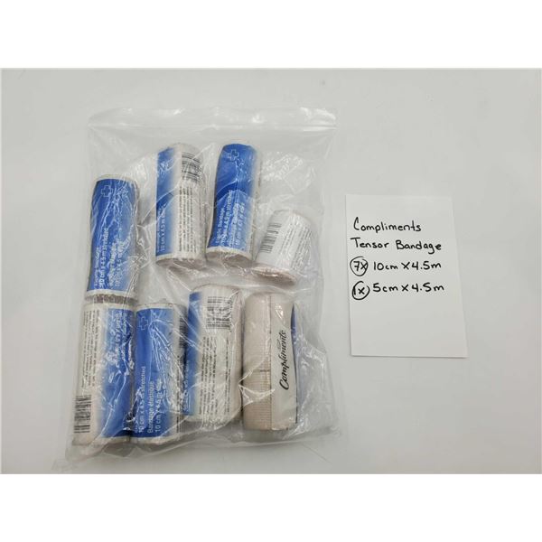 Compliments Tensor Bandage (7-10cm x 4.5cm)(1-5cm x 4.5cm)