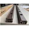 Image 3 : TimberTech Radiance Rail composite Railing 6' Pack includes 1 Top & Bottom Rail - Traditional Walnut