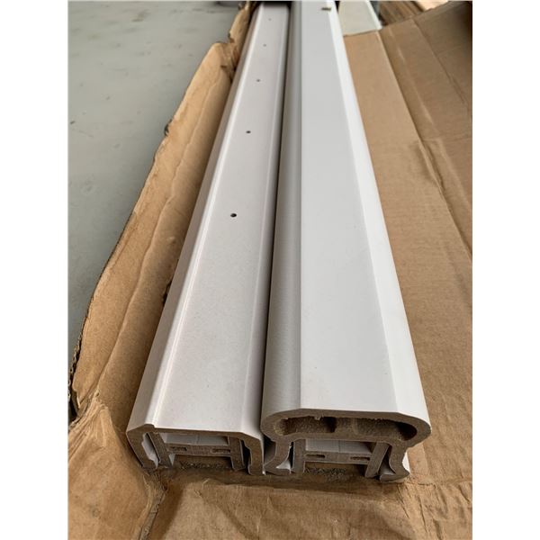 TimberTech RadianceRail Composite deck 6' rail system Set of top & Bottom Rail Pack - Antique White