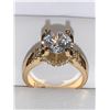 Image 1 : Stunning Shank Style Ladies 1.0 Carat Solitaire Brilliant Cut Engagement ring size 7