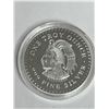 Image 1 : One Troy Ounce .999 Silne Silver Cuauhtemoc Aztec Ruler Commemorative Round.