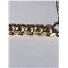 Image 3 : Heavy cubana Link 14K GP Bracelet 16cm length