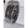 Image 3 : USA Silver Dollar Style Shaped Mens Ring size 10