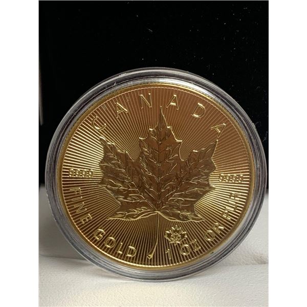 Canada .999 Fine 1 OZ $50.00 Coin - COPY