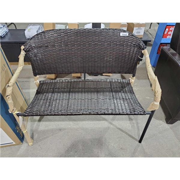 *NEW* Outdoor Rattan Wicker Bench