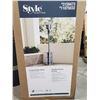 Image 2 : *NEW* Style Selections Outdoor Patio Heater 48,000 BTU with Electric Ignition - Stainless Steel