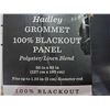 Image 2 : *NEW*  Lot of 2 Hadley Grommet 100% Blackout Panel 63" - Grey